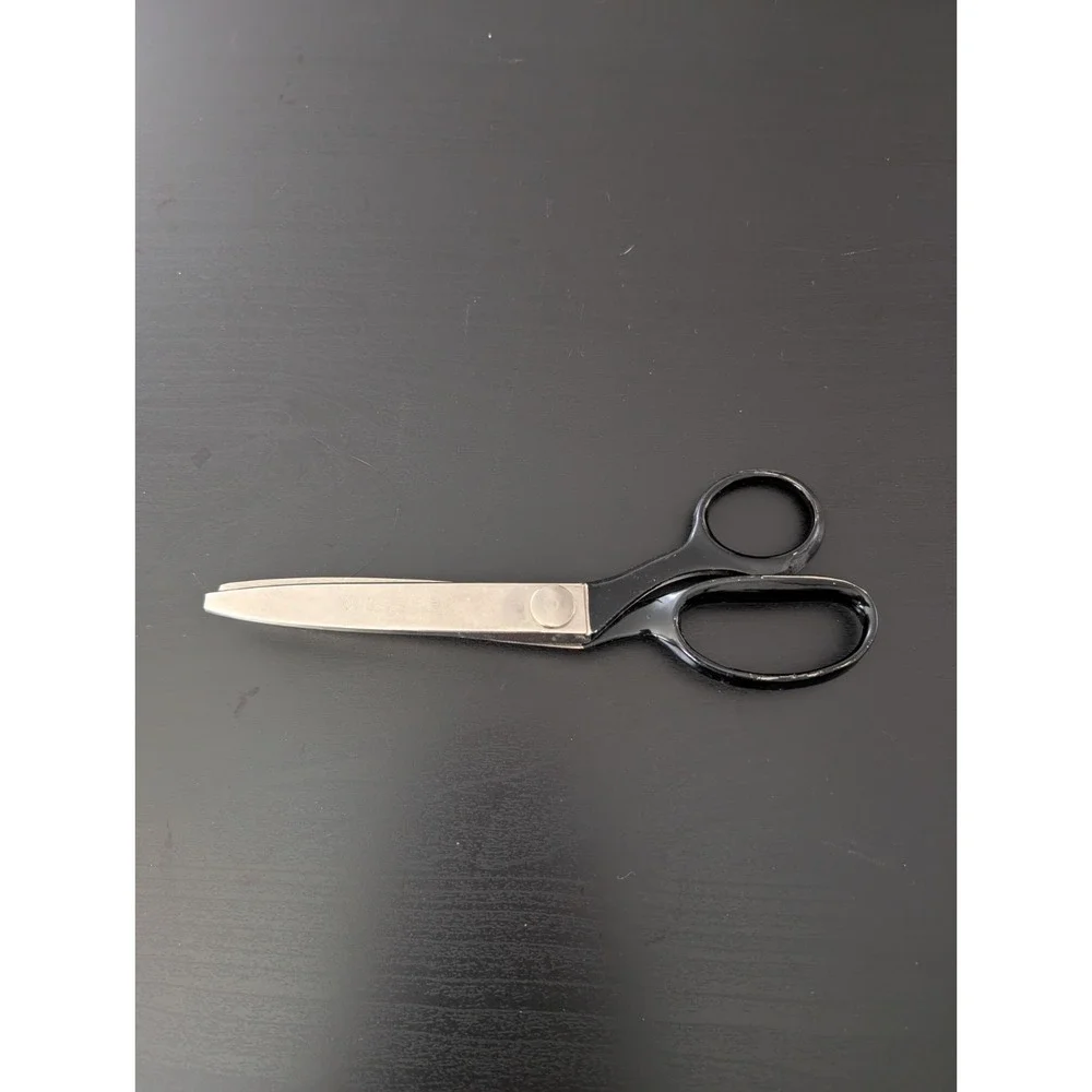 Vintage WISS Pinking Shears Scissors Sewing Rare VG C B 7 CB7 USA 7 1/2